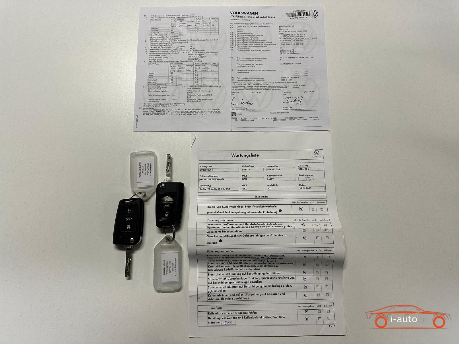 Volkswagen Caddy 2.0 TDI za 22600€