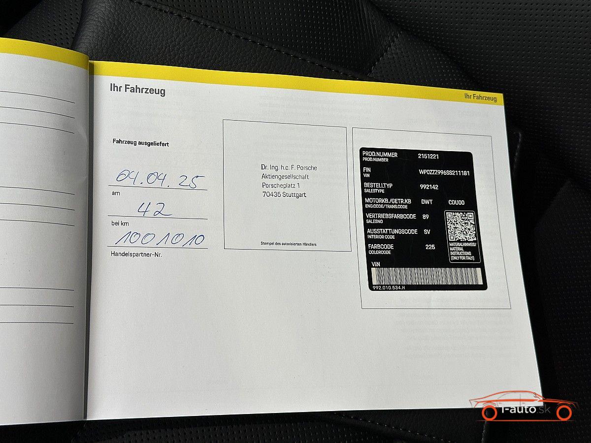 Porsche 992 911 992.2 Carrera Coupe GTS za 193000€