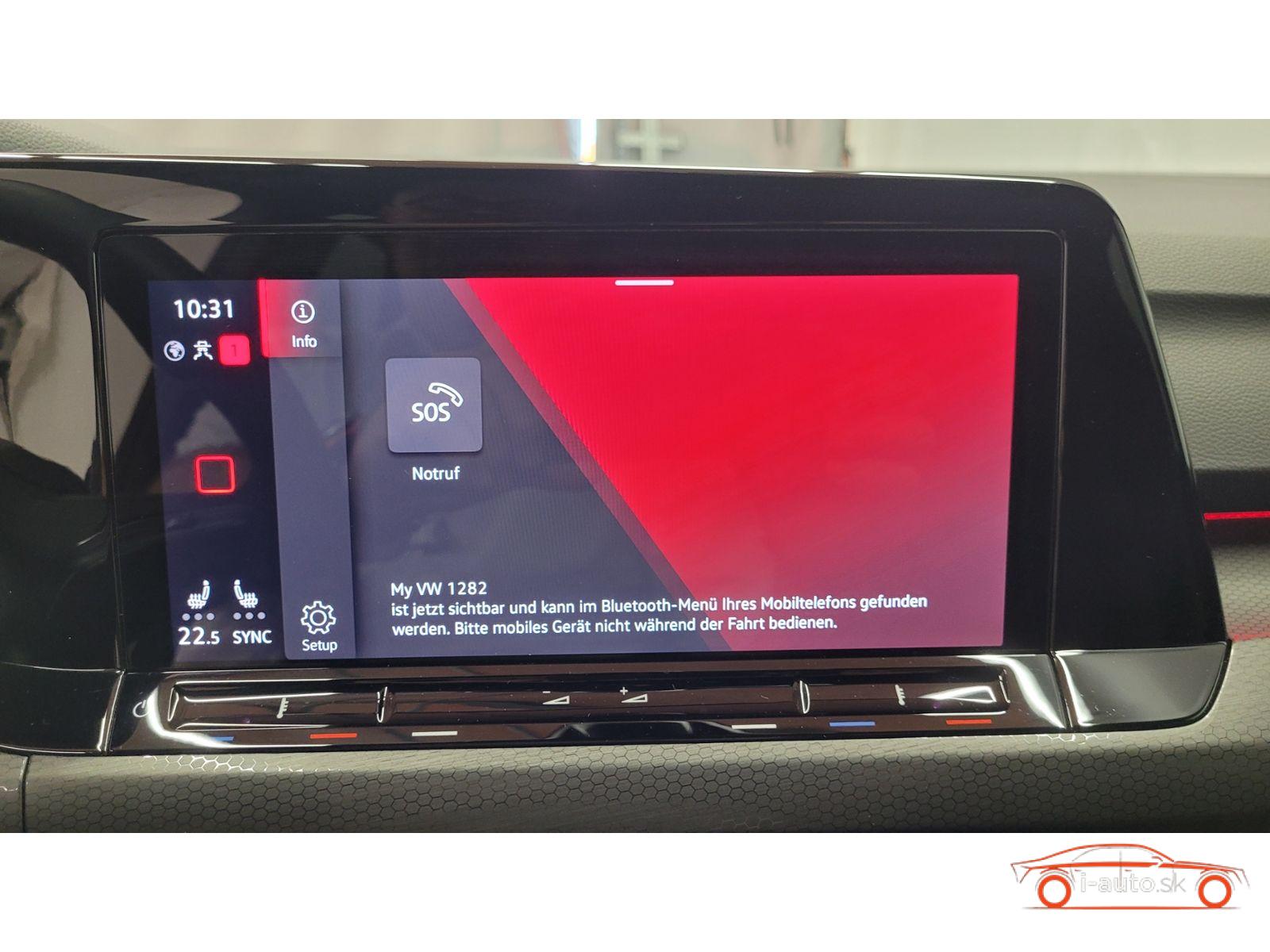 Volkswagen Golf VIII GTI 2.0 TSI DSG Black Style za 31500€