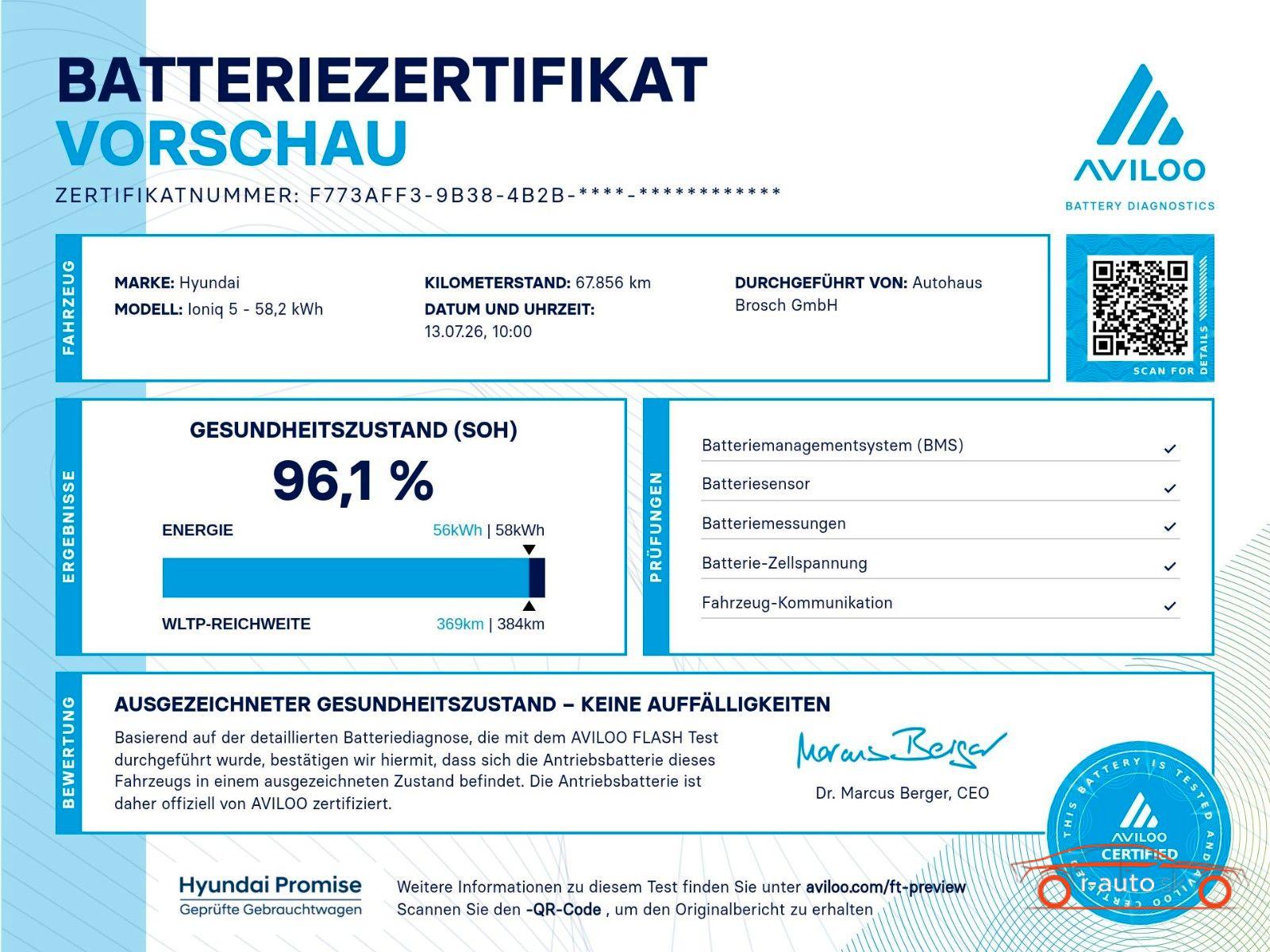 Hyundai Ioniq 5 DYNAMIQ 58kWh za 26000€