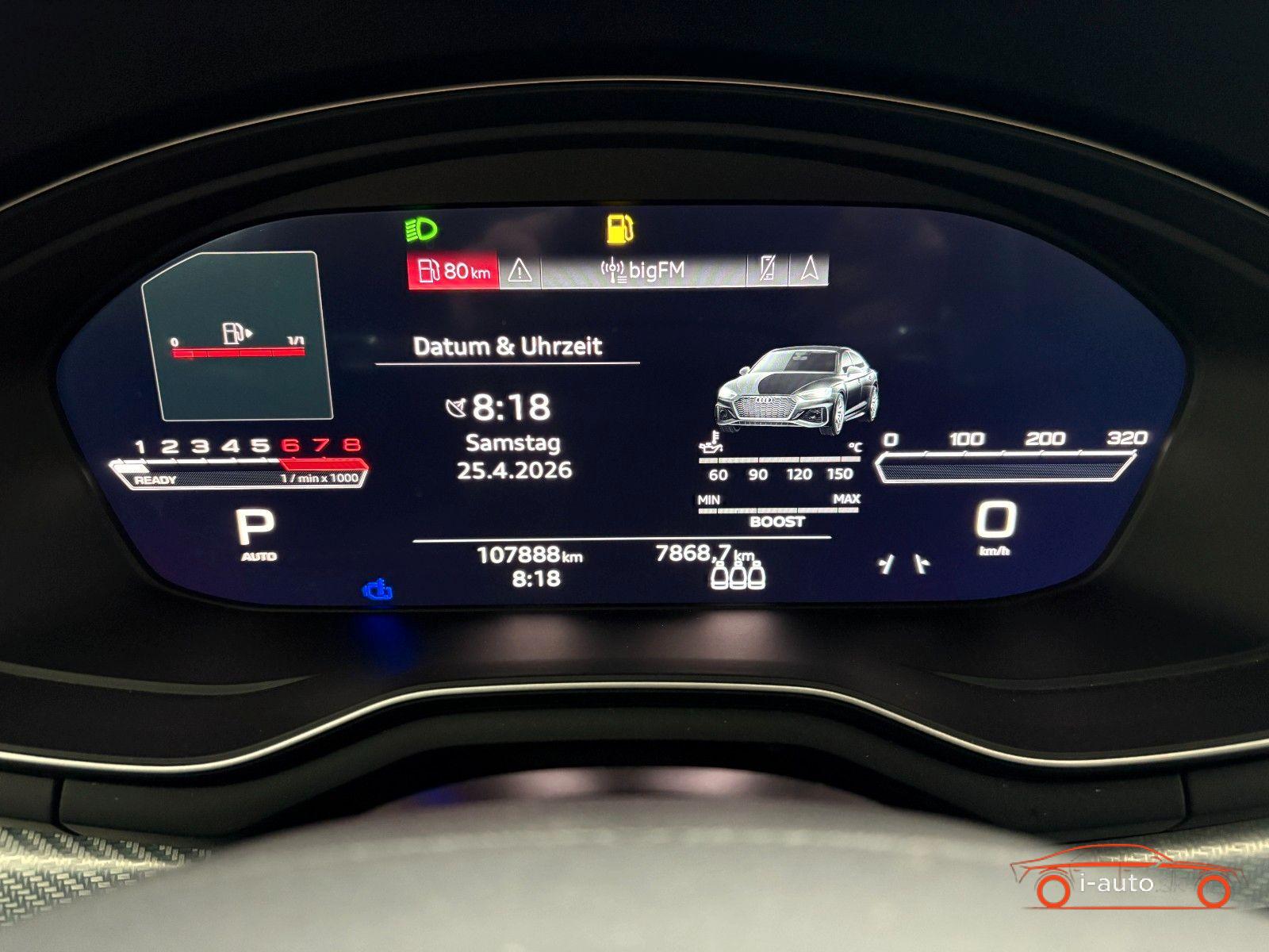 Audi RS5 Sportback 2.9 TFSI za 53600€