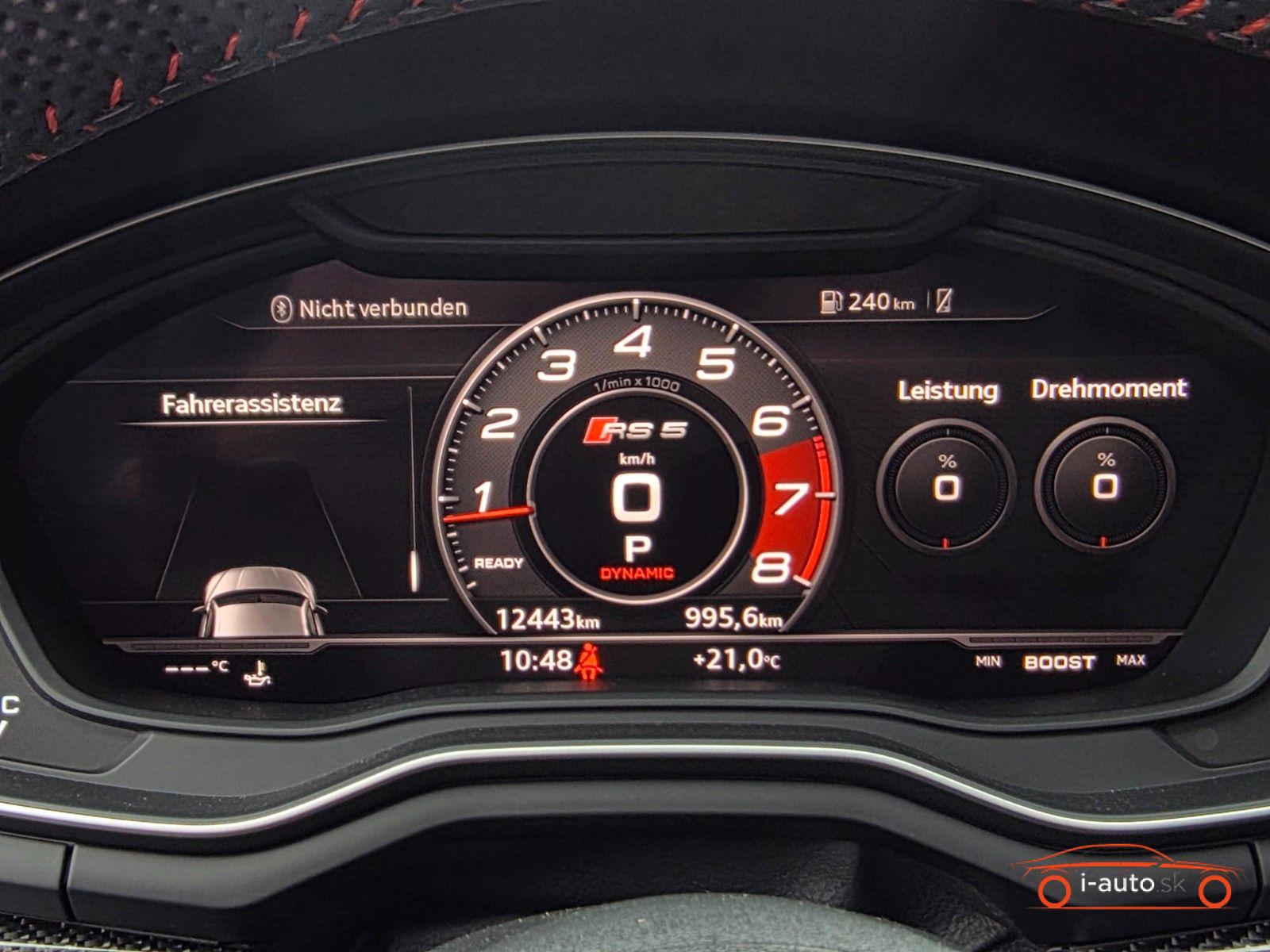 Audi RS5 Sportback 2.9 TFSI quattro za 58300€